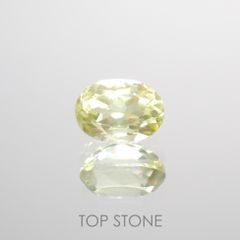 シリマナイト(宝石名シリマナイト) インド産 1.21ct 識別済[20128767]6.9×4.9mm前後
