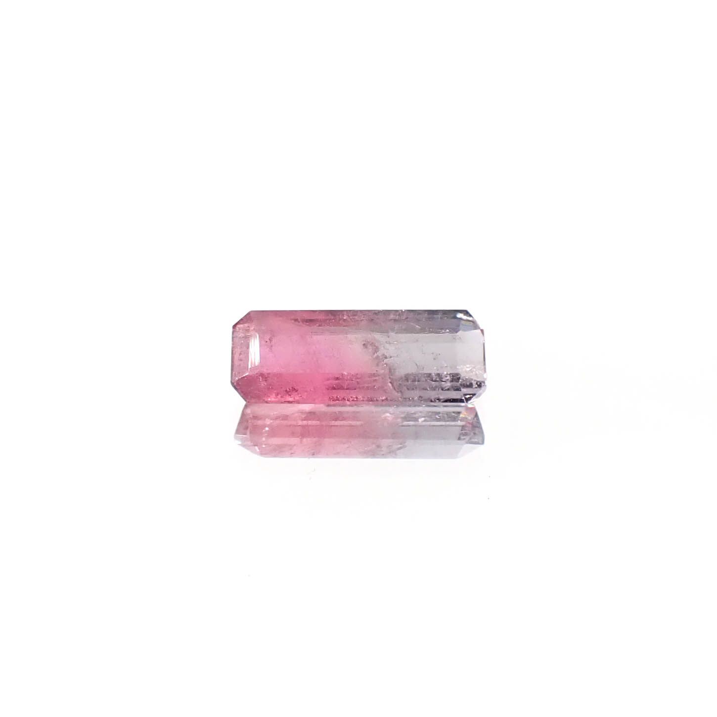 バイカラートルマリン アフガニスタン産 1.09ct [250730925]10.7x4.1mm前後