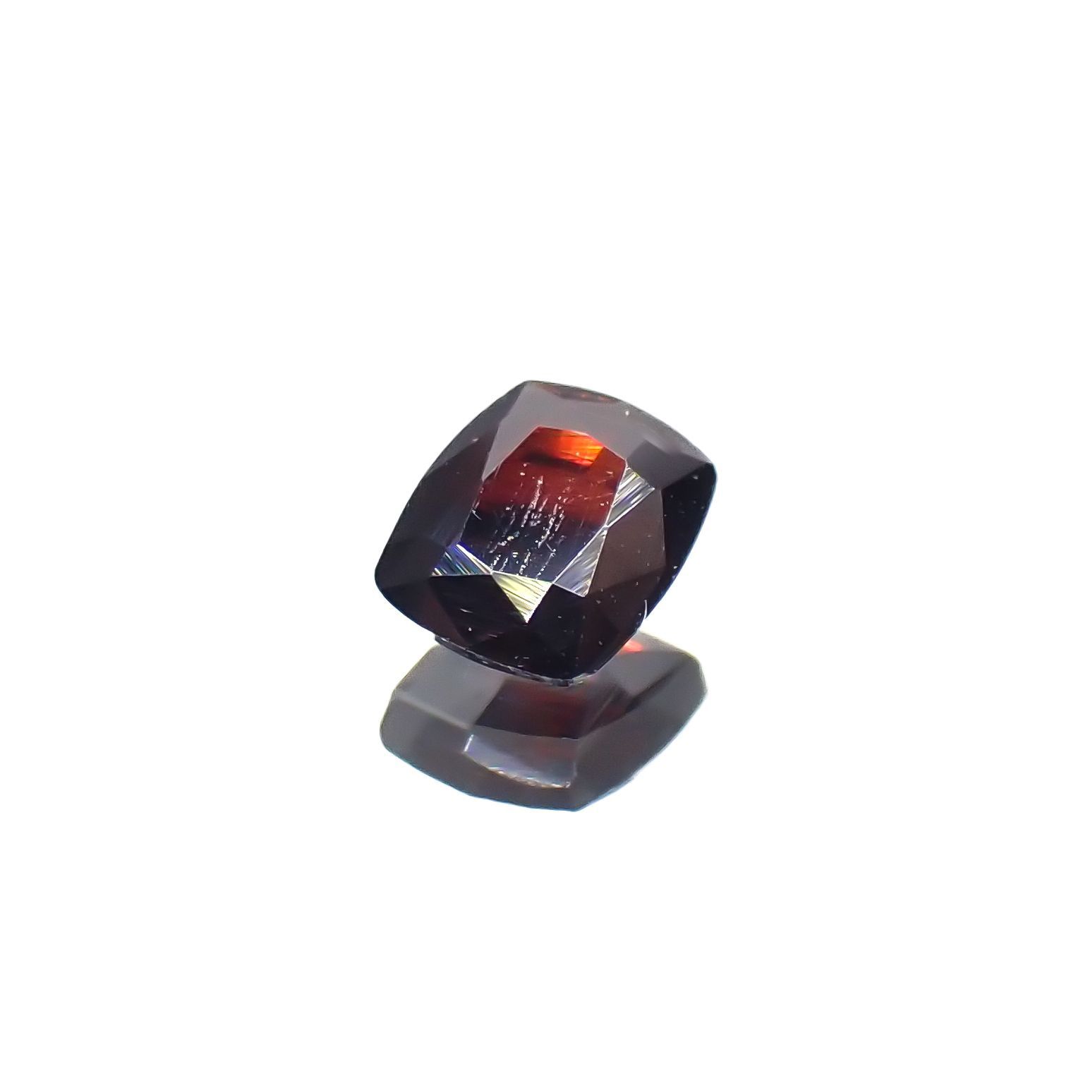 ルチル単結晶 ブラジル産 0.21ct[221219719]3.7x3.1mm前後