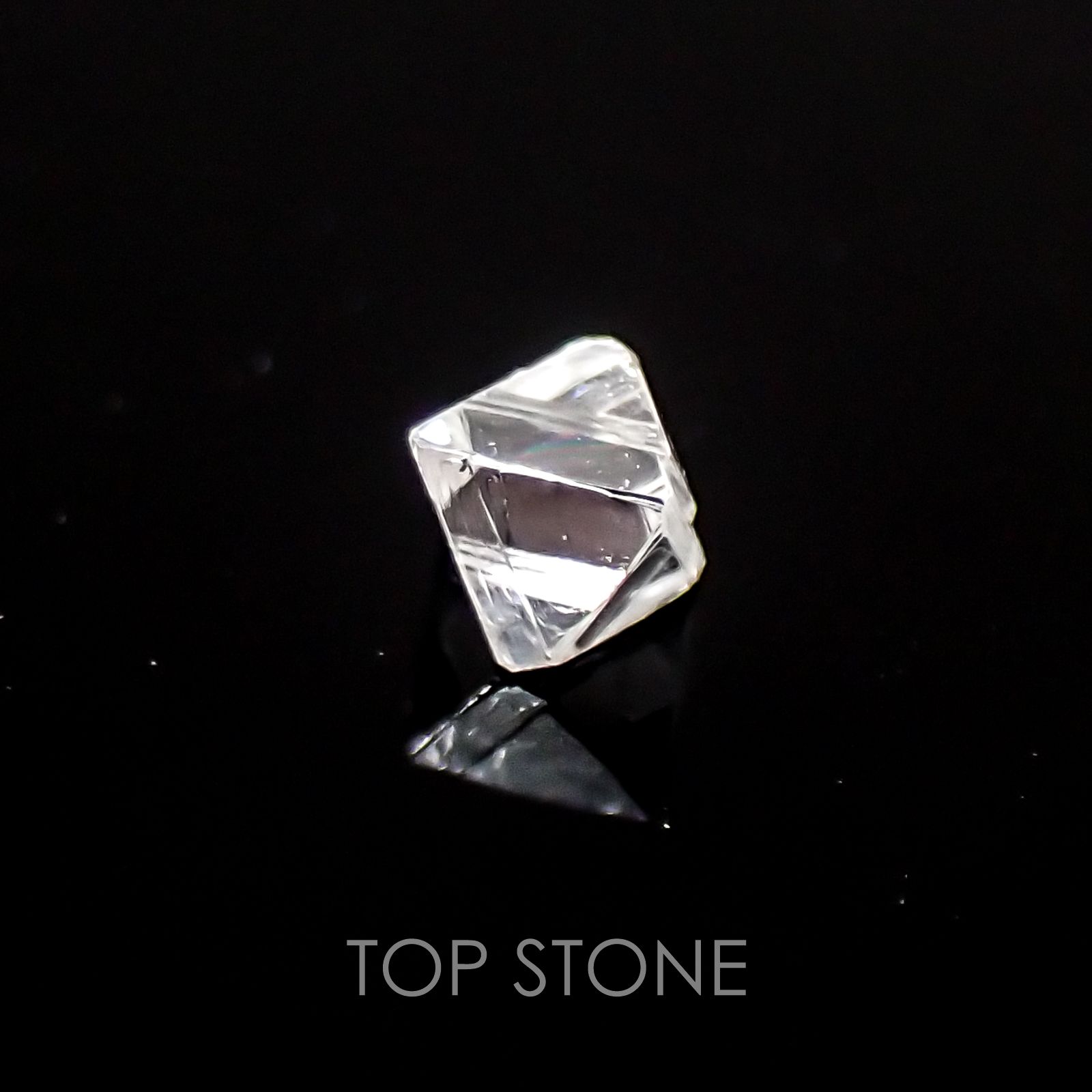 ソーヤブルダイヤモンド 原石 ロシア産 ルース 0.073ct[210310106]2.8×2.3mm前後