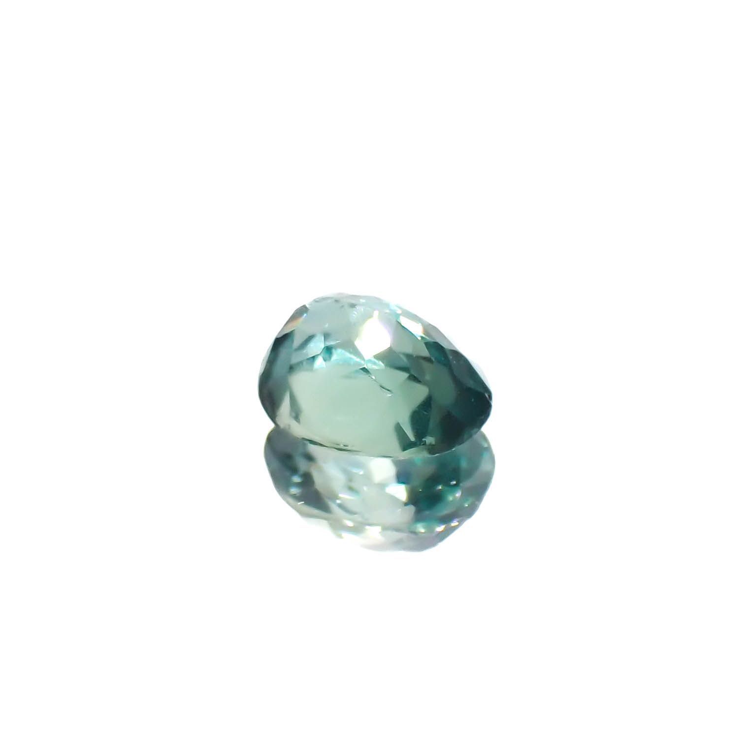 アレキサンドライト(宝石名アレキサンドライト)インド産 0.46ct 識別済[230120269]5x4mm前後