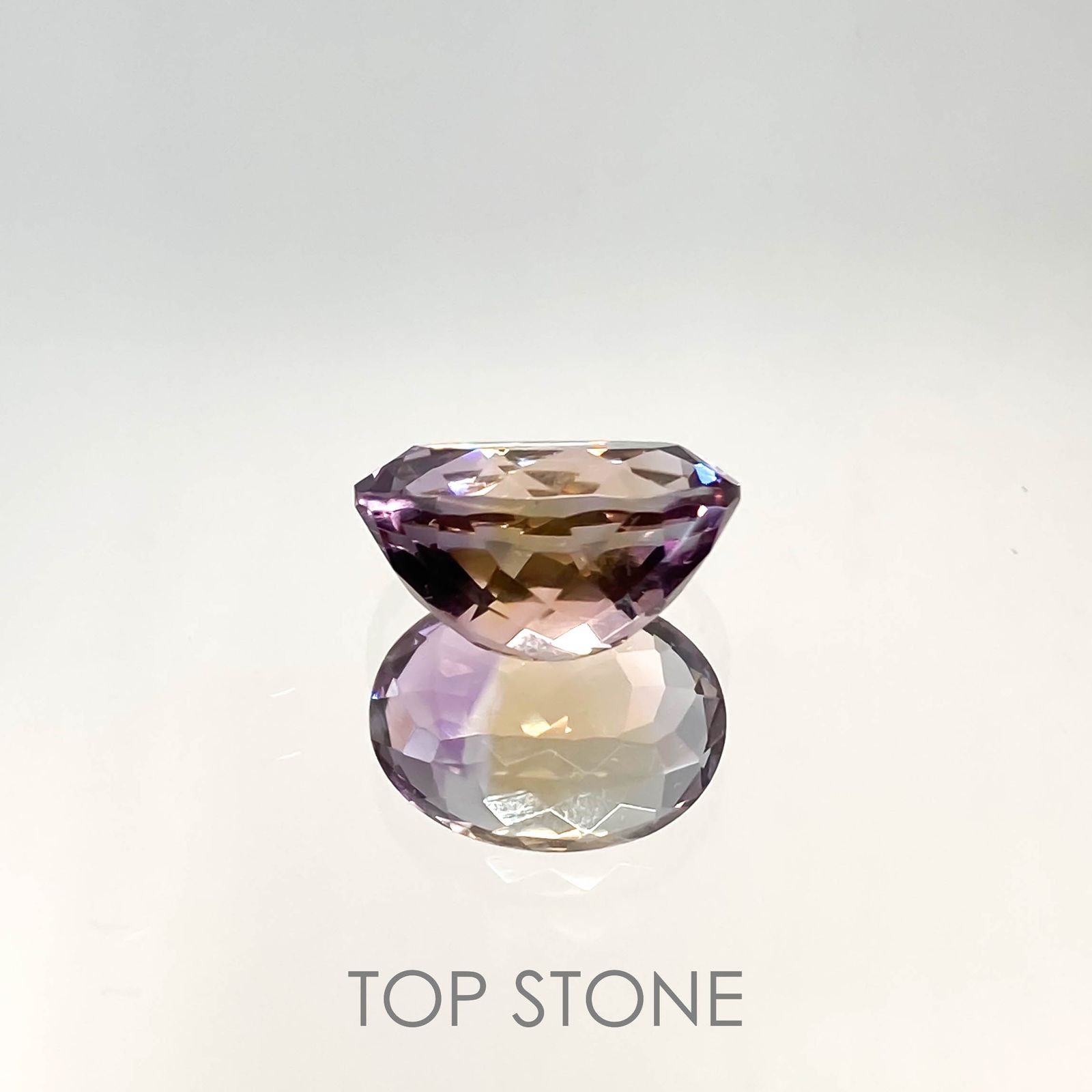 アメトリン ブラジル産 5.63ct[221018590]13.2x9.8mm前後