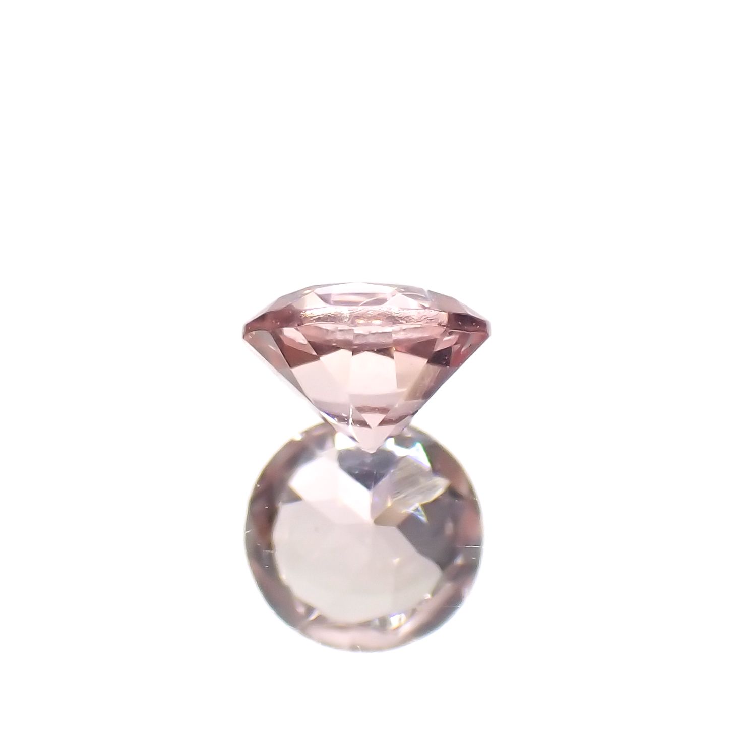 インペリアルトパーズ ブラジル産 0.19ct[230923512]3.5x3.4mm前後
