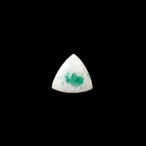 マトリックスエメラルド(エメラルドインクォーツ/フェルドスパー) ブラジル産 5.50ct[240326501]12.7x12.7mm前後