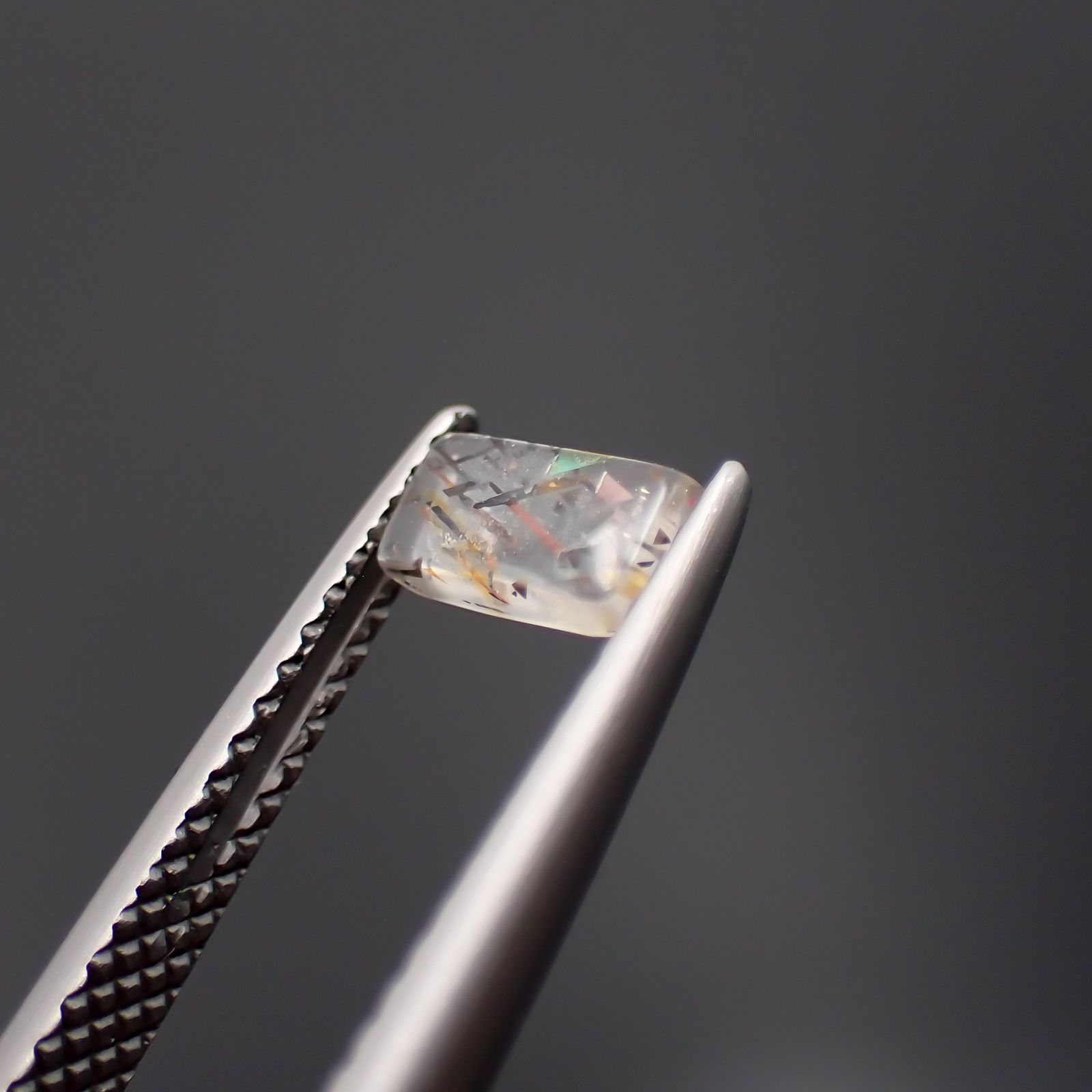 レインボーラティスサンストーン オーストラリア産 0.33ct[230321088]6.1x3.4mm前後