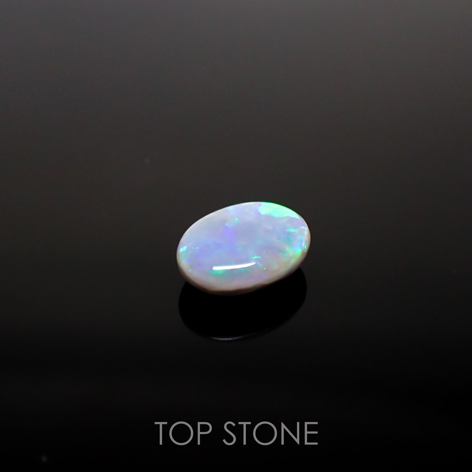 ブラックオパール オーストラリア産 ルース 1.26ct[210611320]8.6×6.6mm前後