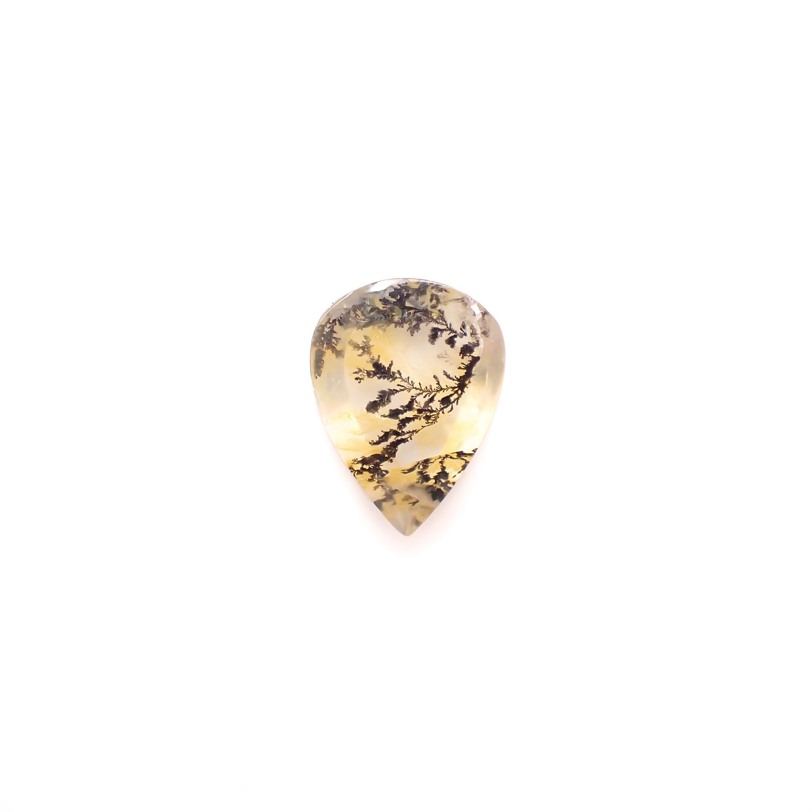デンドリチッククォーツ ブラジル産 3.94ct[231224904]14x10.5mm前後