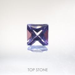 タンザナイト(宝石名タンザナイト)タンザニア産 0.42ct 識別済[220113855]4.3x4.3mm前後