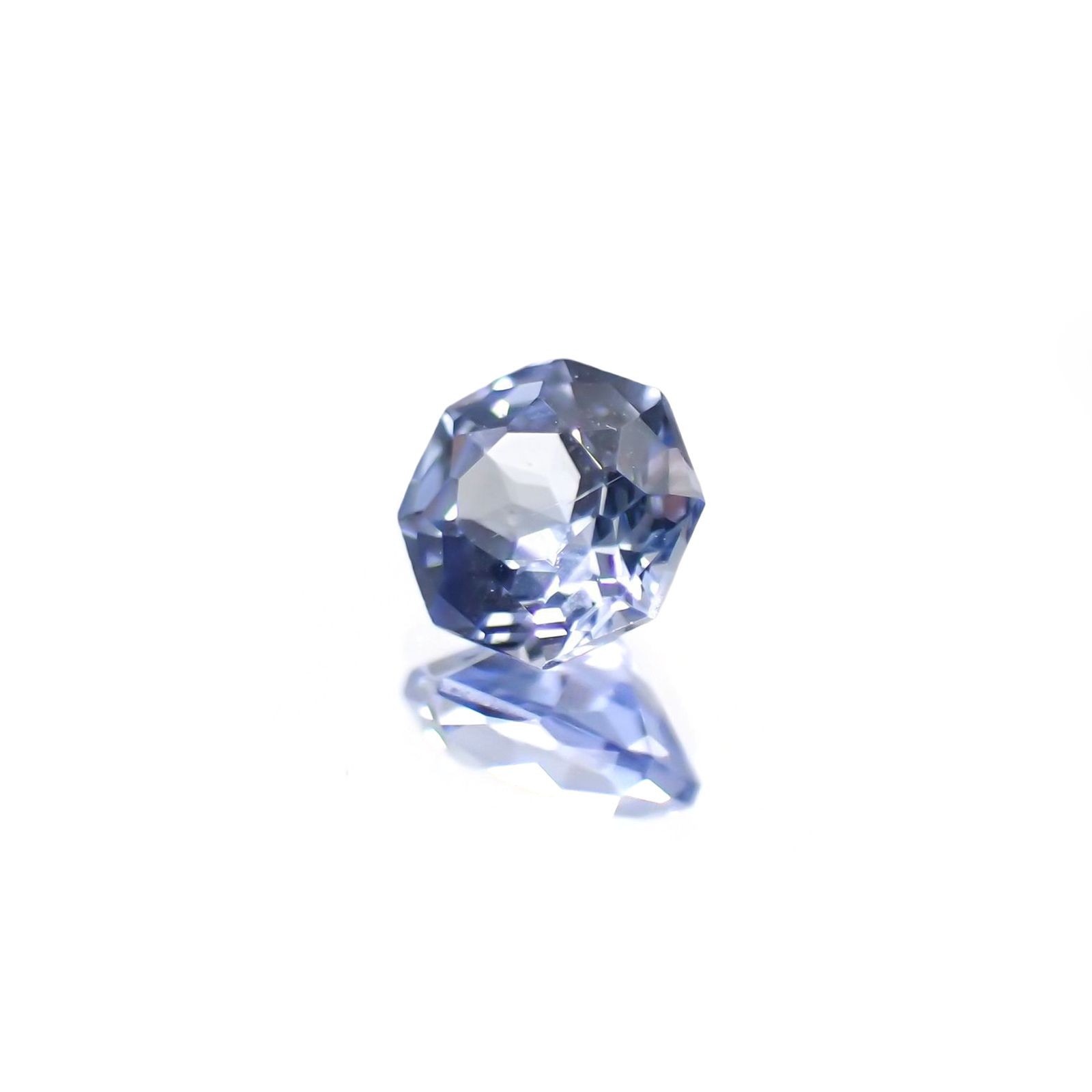 ◇オクタゴンカット◇サファイア(宝石名サファイア) マダガスカル産 識別済 0.38ct / 4.1x4mm前後 [260811058]