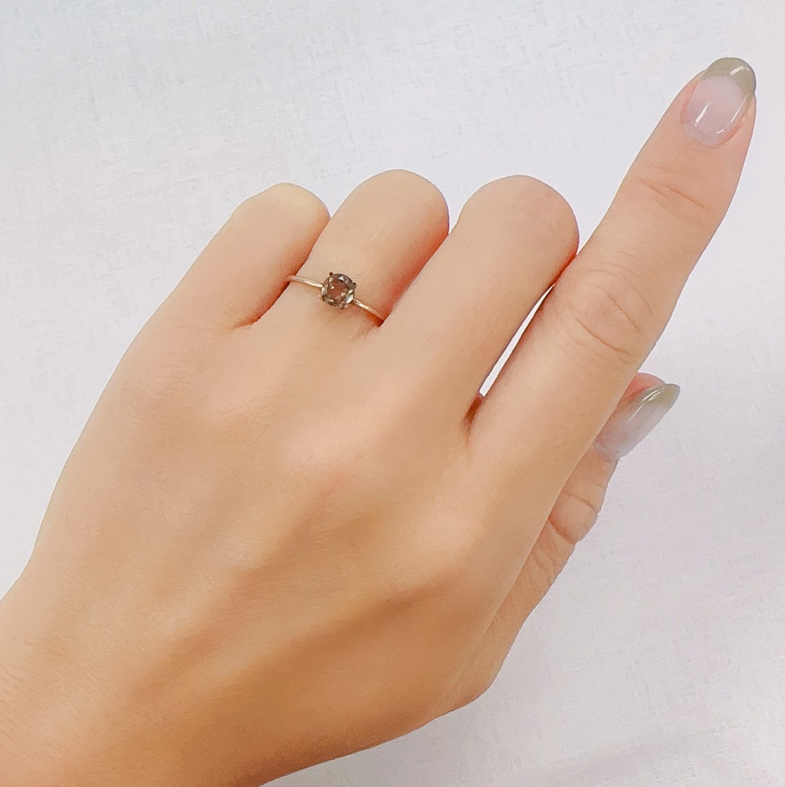 カラーチェンジマラヤガーネット(宝石名ガーネット)タンザニア・マヘンゲ産 0.54ct 識別済[230823058]5x4.9mm前後