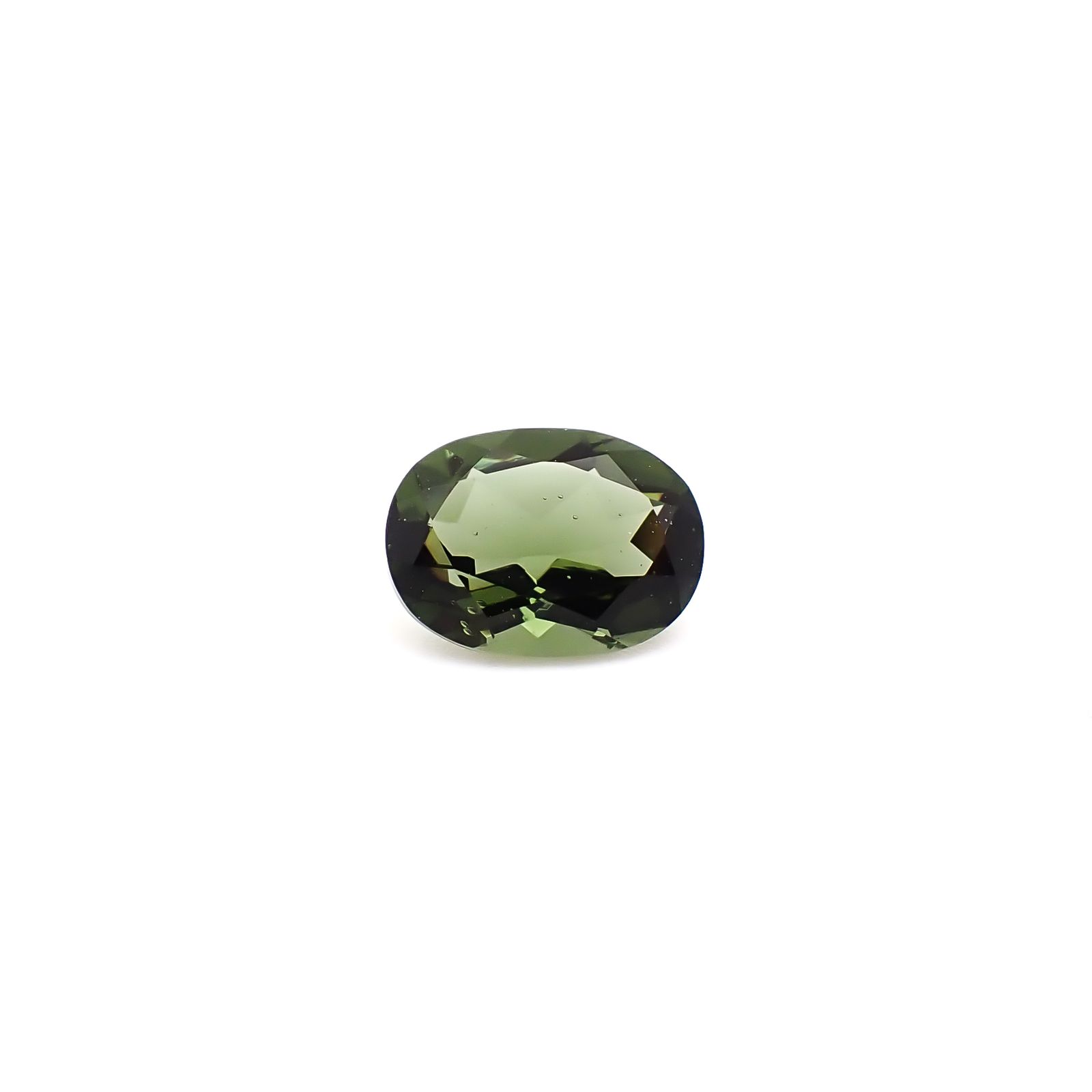 モルダバイト 発見地：旧チェコスロバキア 1.07ct / 8.1x5.9mm前後 [260832691]