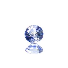 アイスブルーサファイア スリランカ産 0.47ct[240828654]4.4x4.4mm前後