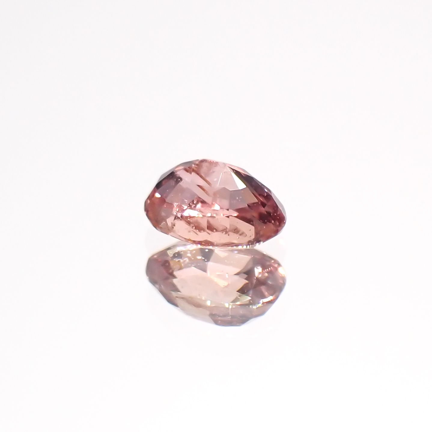 パパラチャサファイア 非加熱(宝石名サファイア/別名パパラチャ・サファイア)スリランカ産 0.22ct GIA鑑付[230521937]4x3.02mm前後
