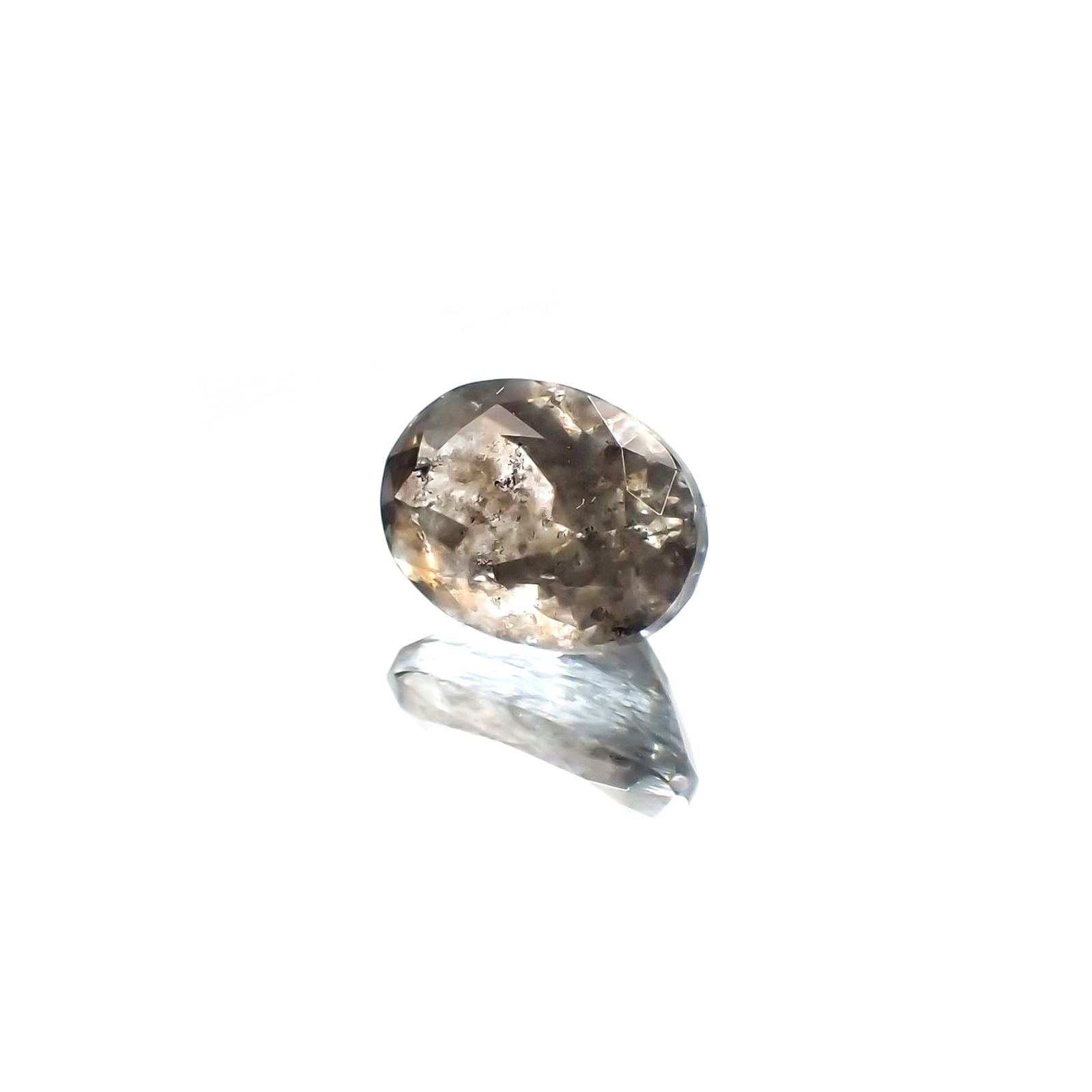 アベンチュリンアクアマリン(宝石名アクアマリン) ナイジェリア産 2.41ct 識別済[250712988]10×7.1mm前後