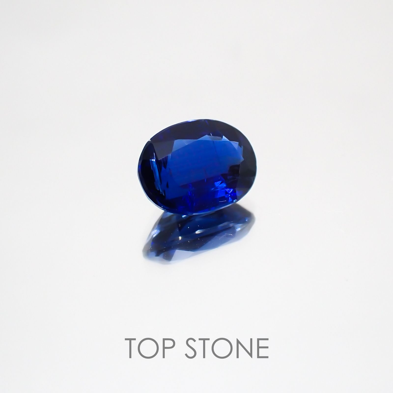 カイヤナイト(宝石名カイヤナイト) ネパール産 1.56ct 識別済[20063053]8.1×6mm前後