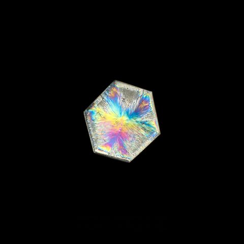 トラピッチェクォーツ 偏光板2枚付き コロンビア・ボヤカ産 39.07ct[230321100]27x24.1mm前後