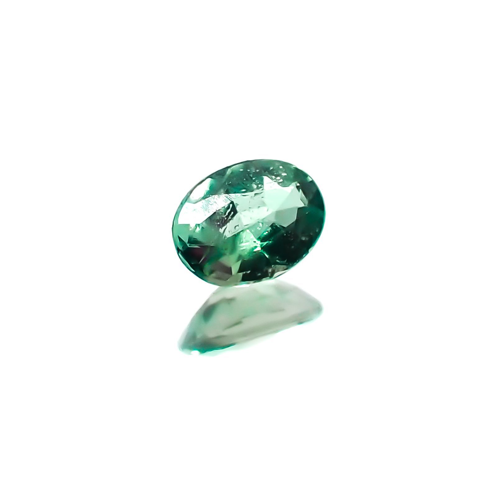 アレキサンドライト(宝石名アレキサンドライト) ブラジル産 0.12ct 識別済[20128456]3.6×2.7mm前後