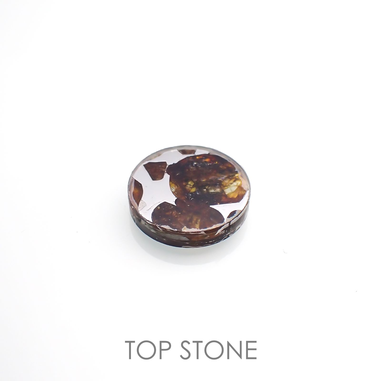 パラサイト隕石Sericho トリプレット 発見地：ケニア 4.24ct[220114147]12x12mm前後