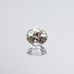 ゾイサイト 非加熱(宝石名ゾイサイト)タンザニア産 0.846ct ソ付(彩珠)[221018875]6.1x5.1mm前後