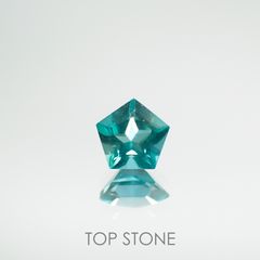◇ペンタゴンカット◇エメラルド ザンビア産 ルース 0.079ct[210611002]3×3.1mm前後
