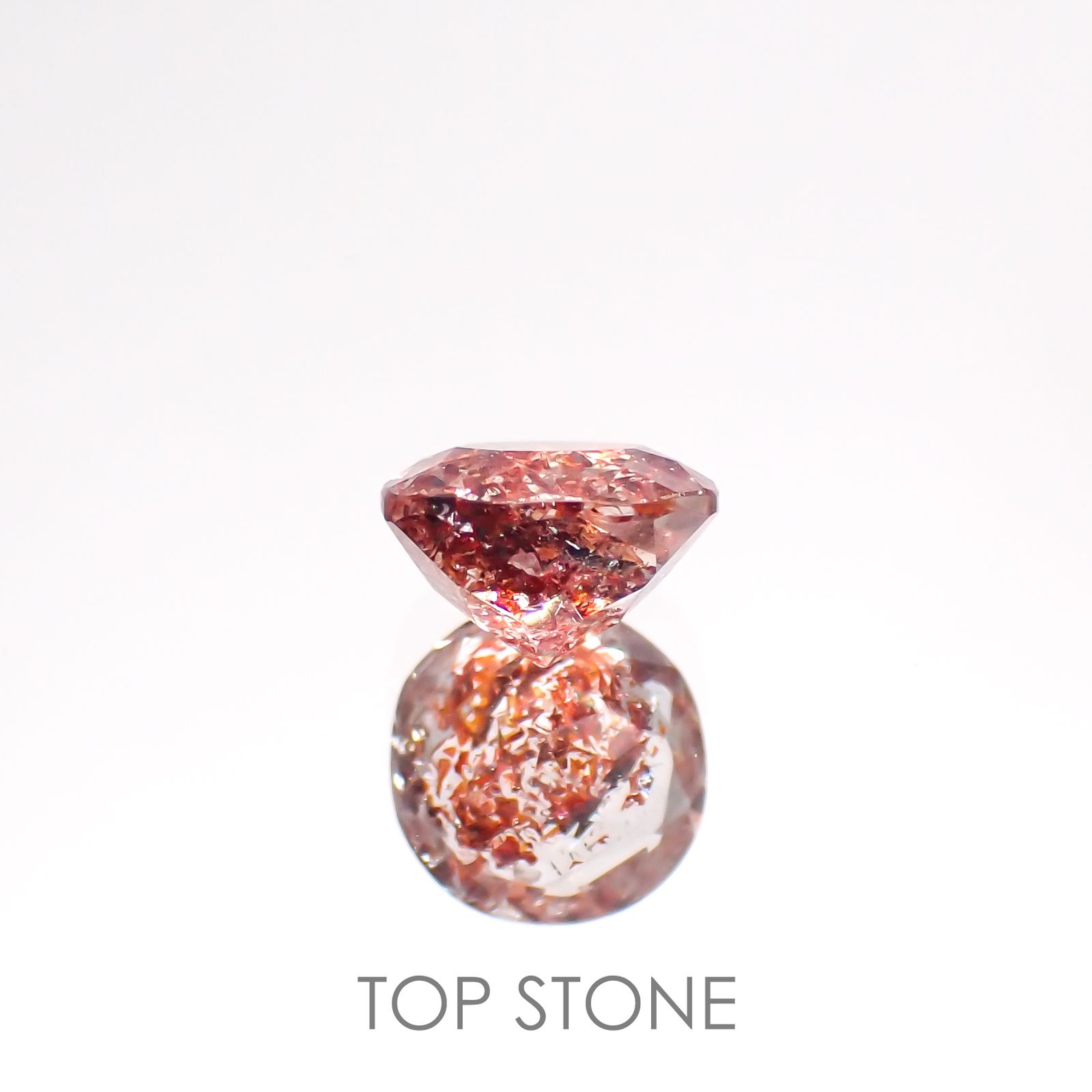 ファイヤークォーツ ナイジェリア産 1.21ct[220114751]7.1x7.1mm前後