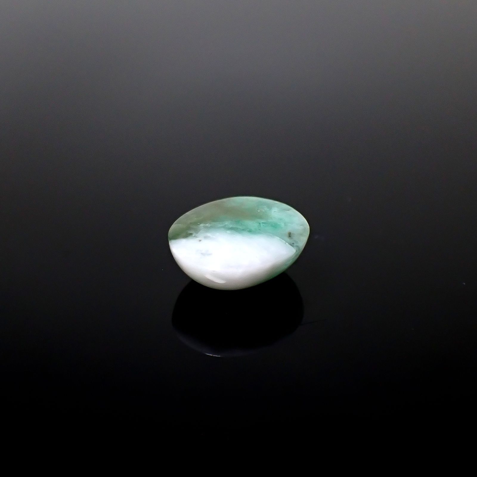マトリックスエメラルド(エメラルドインクォーツ/フェルドスパー) ブラジル産 4.41ct [250430171]12x10.1mm前後