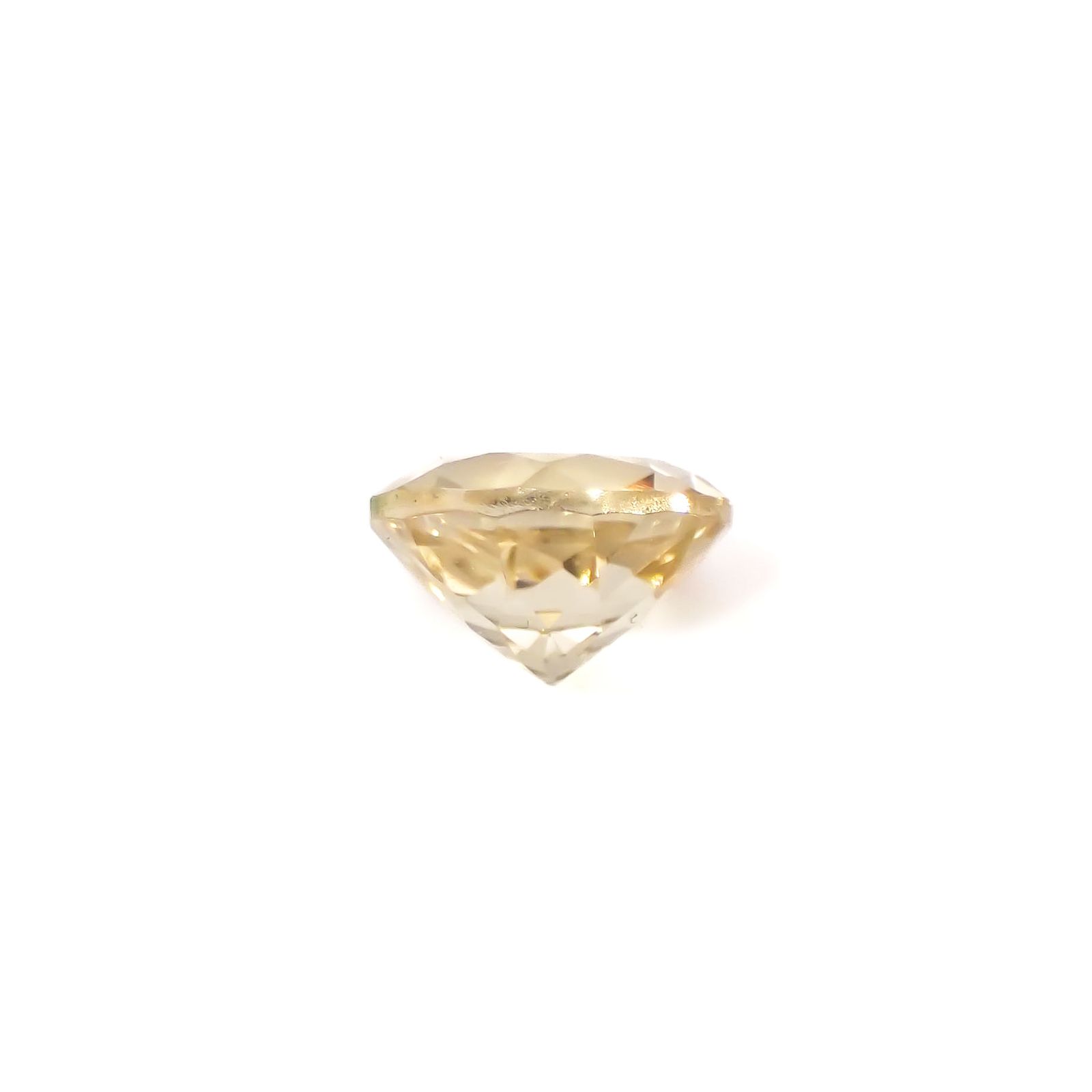 イエローベリル(宝石名イエロー・ベリル)ブラジル産 1.29ct 識別済[250329985]7.2x7.2mm前後