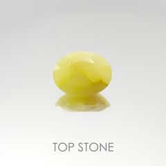 スミソナイト イタリア産 ルース 1.863ct ソーティング付き[20095826]8.2×6.3mm前後
