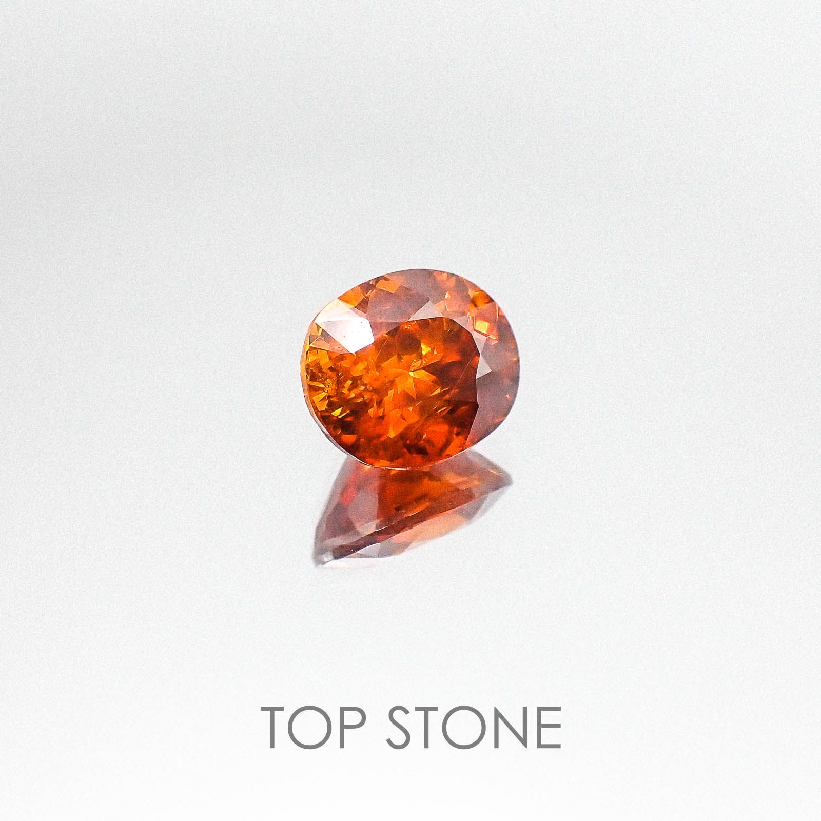 スファレライト スペイン産 ルース 2.61ct[20084475]8.6×7.1mm前後