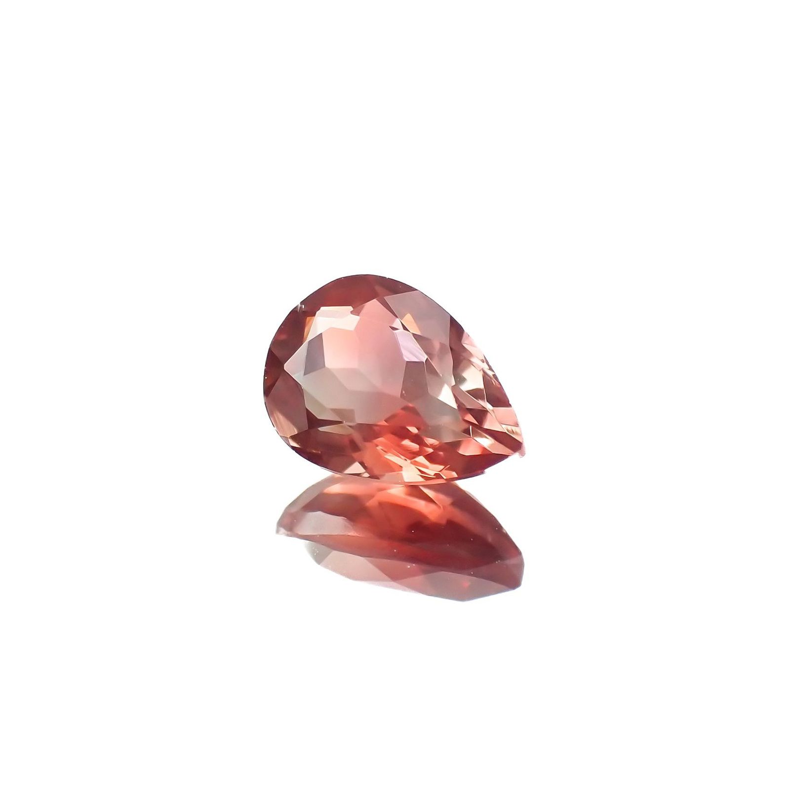 バイカラーオレゴンサンストーン アメリカ・オレゴン州産 0.76ct[251018708]7.3x5.2mm前後