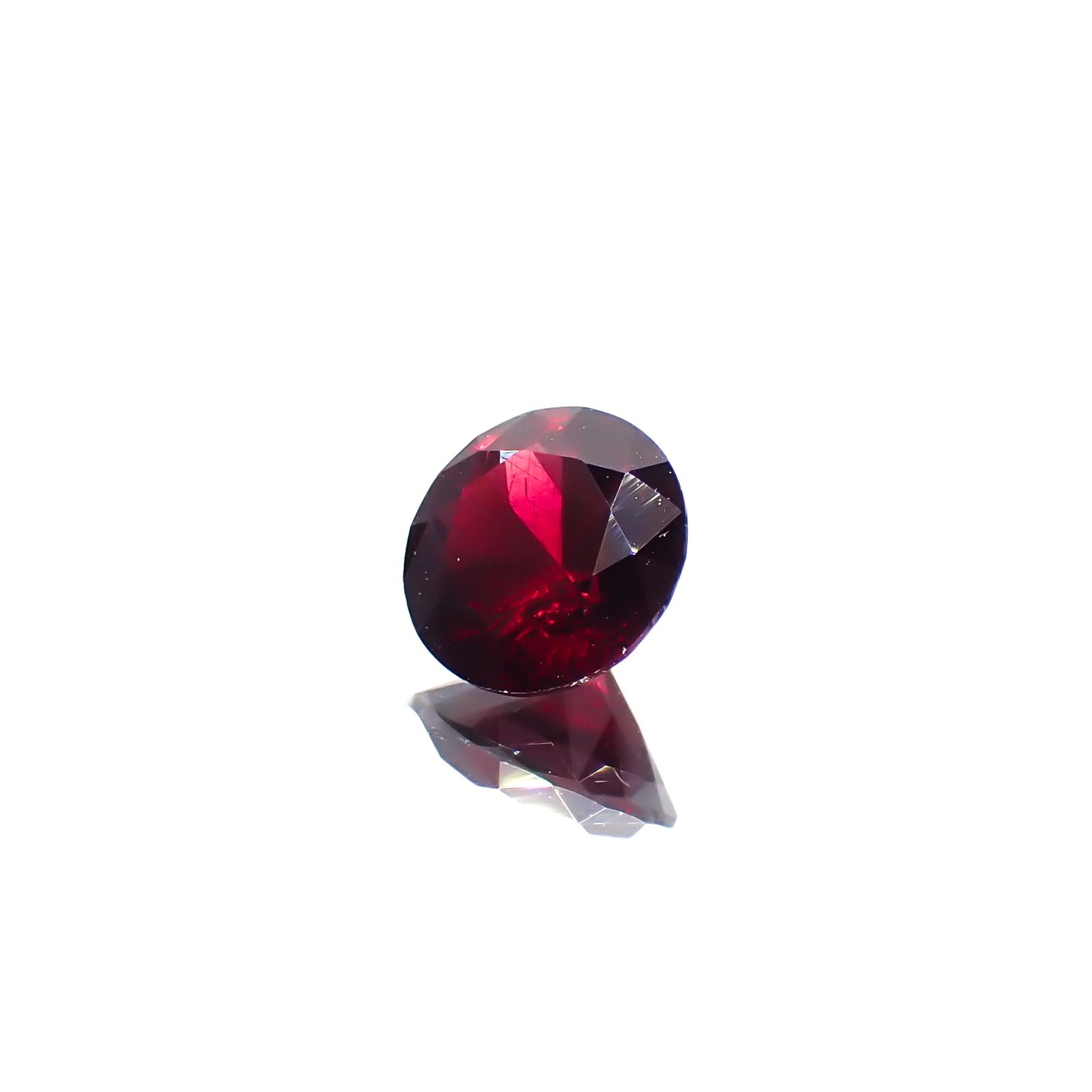 アントヒルガーネット(クロムパイロープガーネット) アメリカ・アリゾナ州産 0.84ct[240527834]6x5.9mm前後