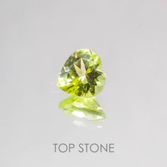パロットクリソベリル インド産 ルース 0.34ct[20128562]4.2×4.3mm前後