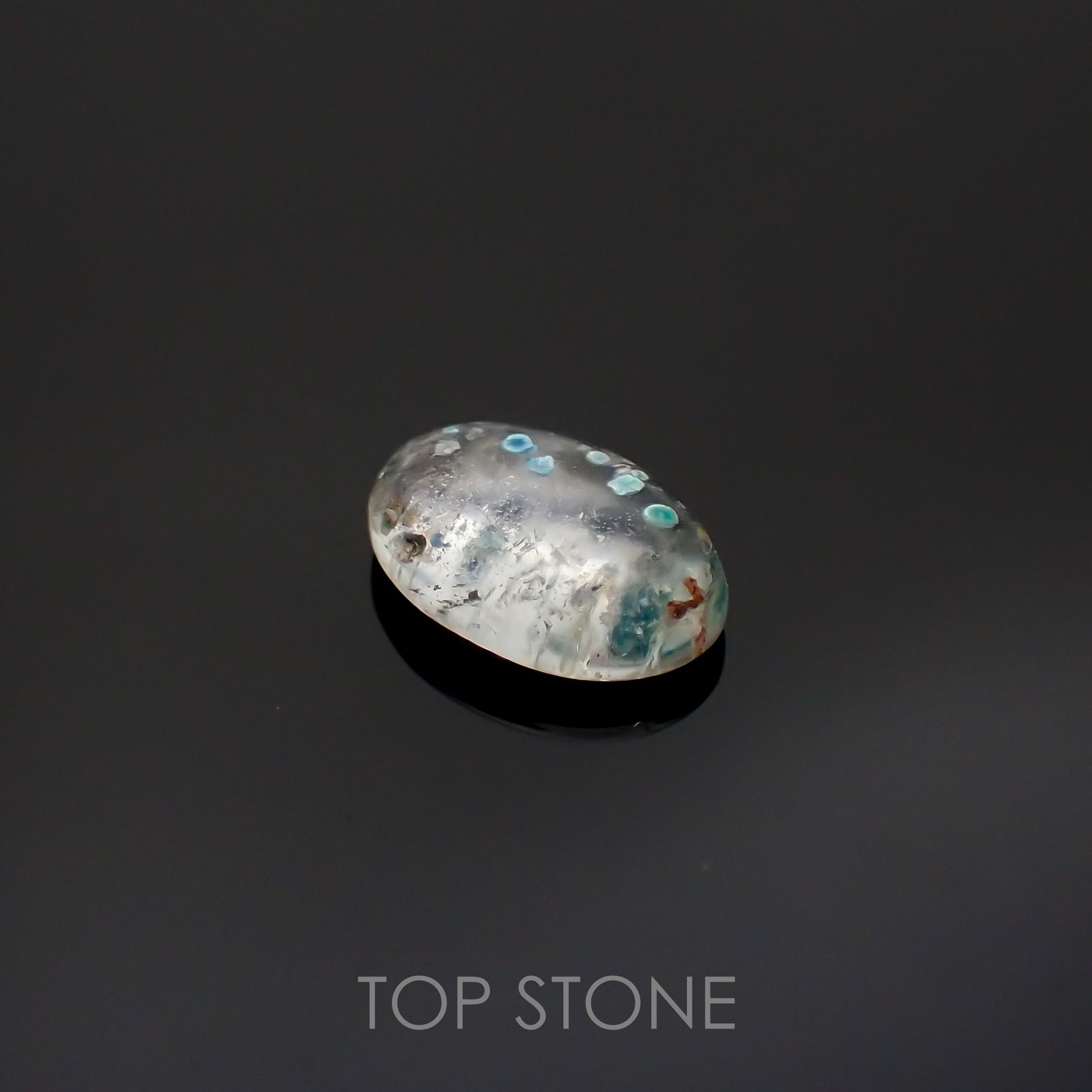 パライバクォーツ ブラジル産 1.95ct[220115032]10.3x6.9mm前後