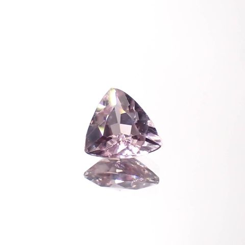 カラーシフト ピンクダイアスポア アフガニスタン産 0.59ct[240326988]5.9x5.5mm前後