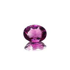 ピンクパープルフローライト 中国産 1.47ct / 8.2x6.2mm前後 [221018442]