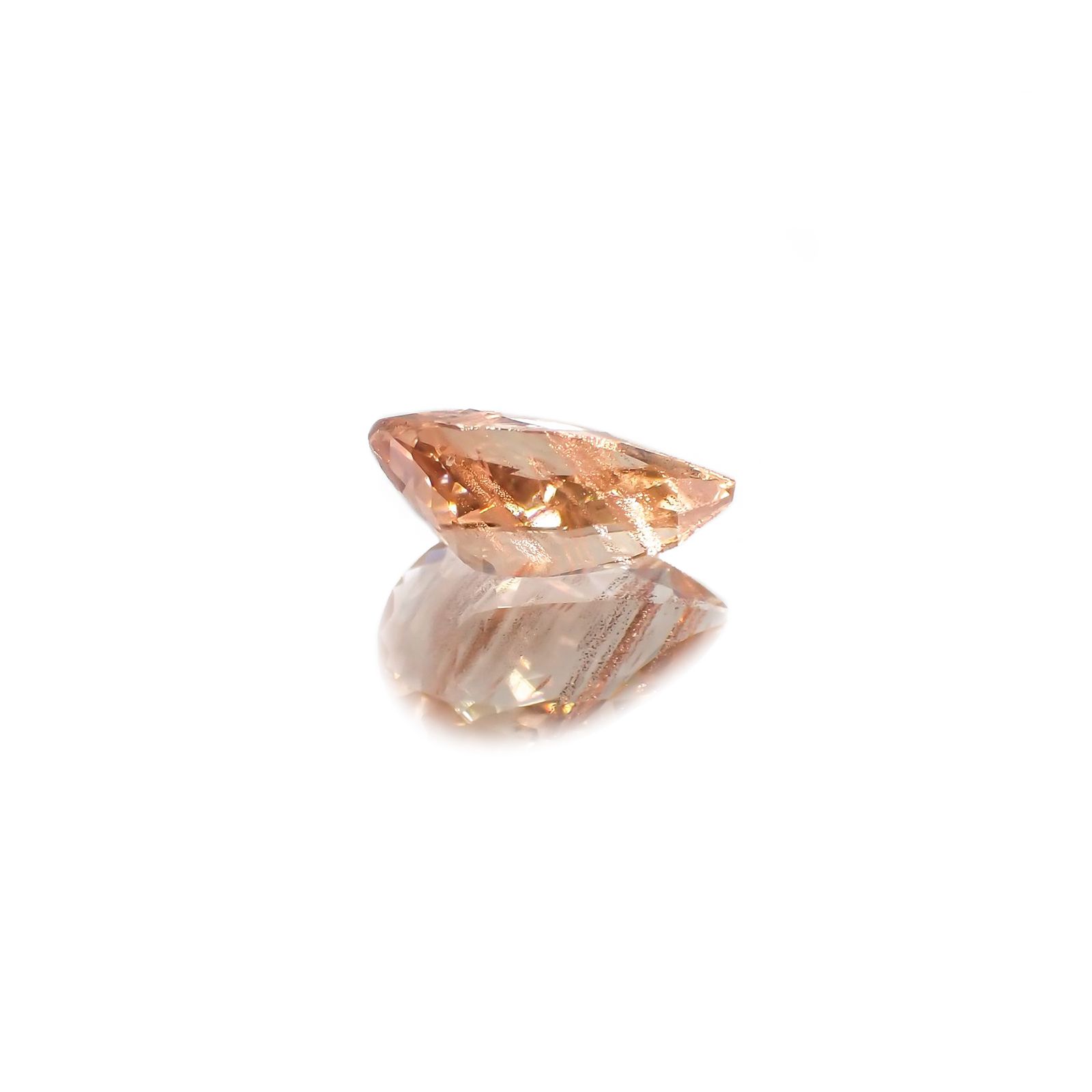 オレゴンサンストーン(宝石名ラブラドライト・サンストーン) アメリカ・オレゴン州産 2.249ct ソ付(彩珠)[210510535]11.7×7.8mm前後