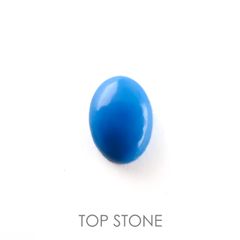 セルレアイト(宝石名セルレアイト) ボリビア産 0.60ct 識別済[220716893]7x5.1mm前後