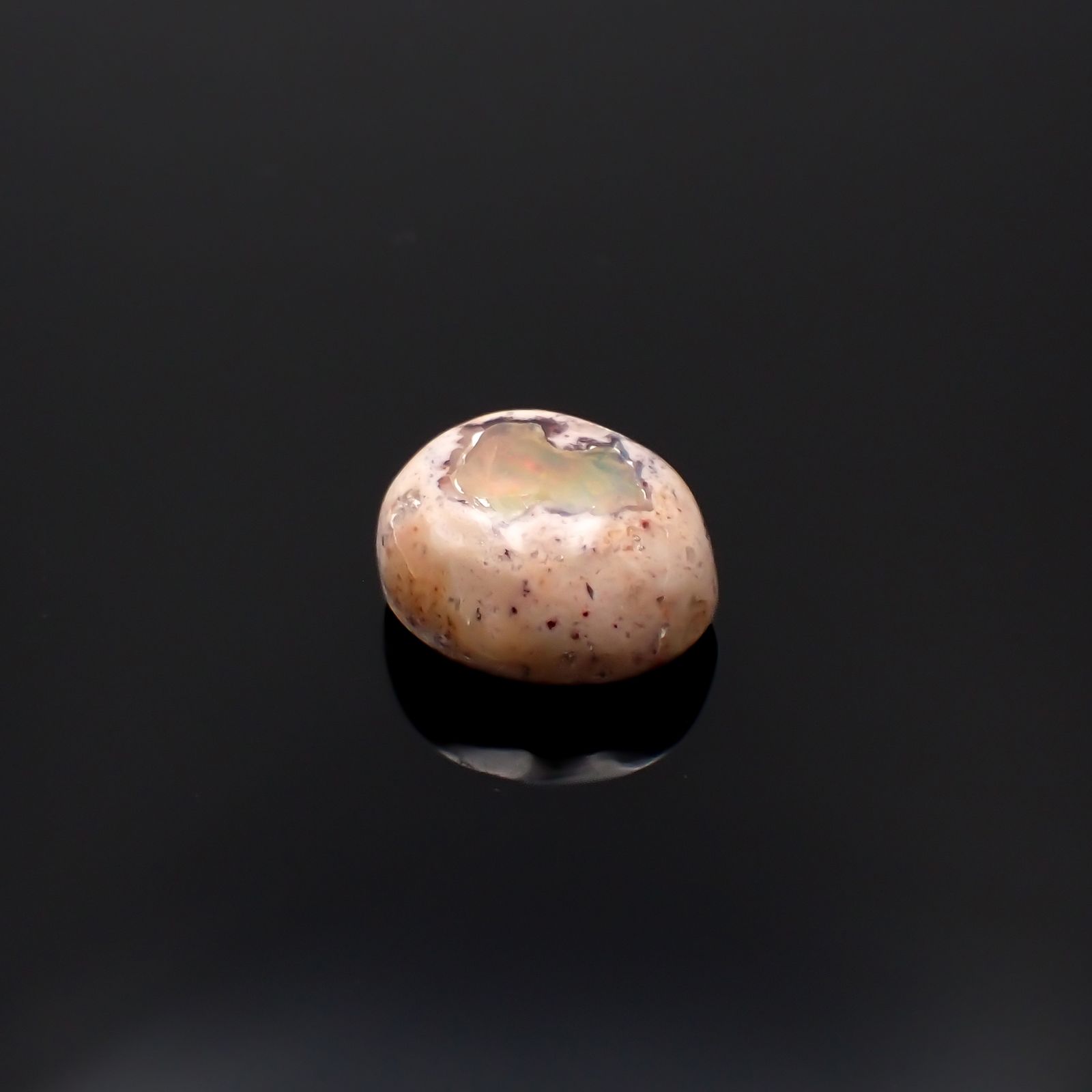 カンテラオパール メキシコ産 11.90ct[231224621]15.7x13.8mm前後