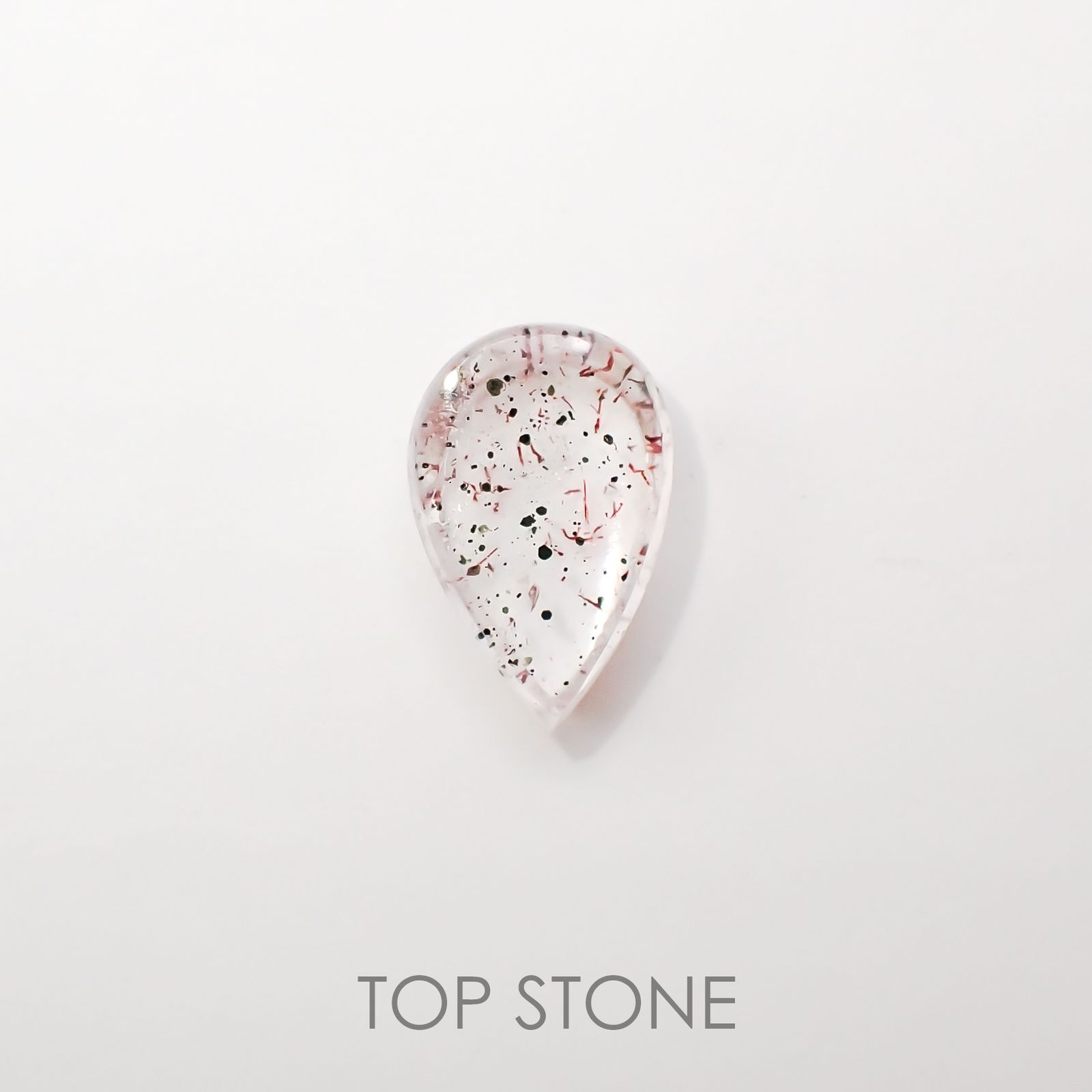 ティンカーベルクォーツ ブラジル産 ルース 1.58ct[210510739]9.4×6.1mm前後