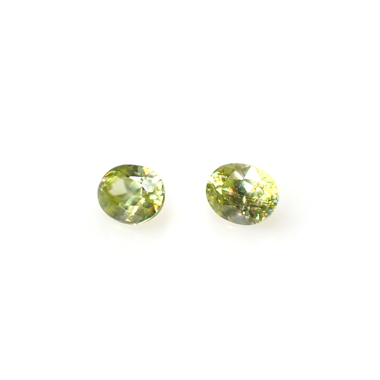 三なる宝玉　3枚セット ◇ペアセット◇スフェーン マダガスカル産 0.26ct(2pcs合計