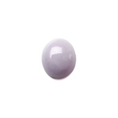ラベンダー翡翠 ビルマ産 13.75ct[221219377]15.4x13.2mm前後