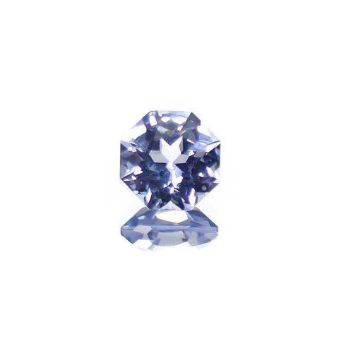 ◇オクタゴンカット◇サファイア(宝石名サファイア) マダガスカル産 識別済 0.38ct / 4.1x4mm前後 [260811058]