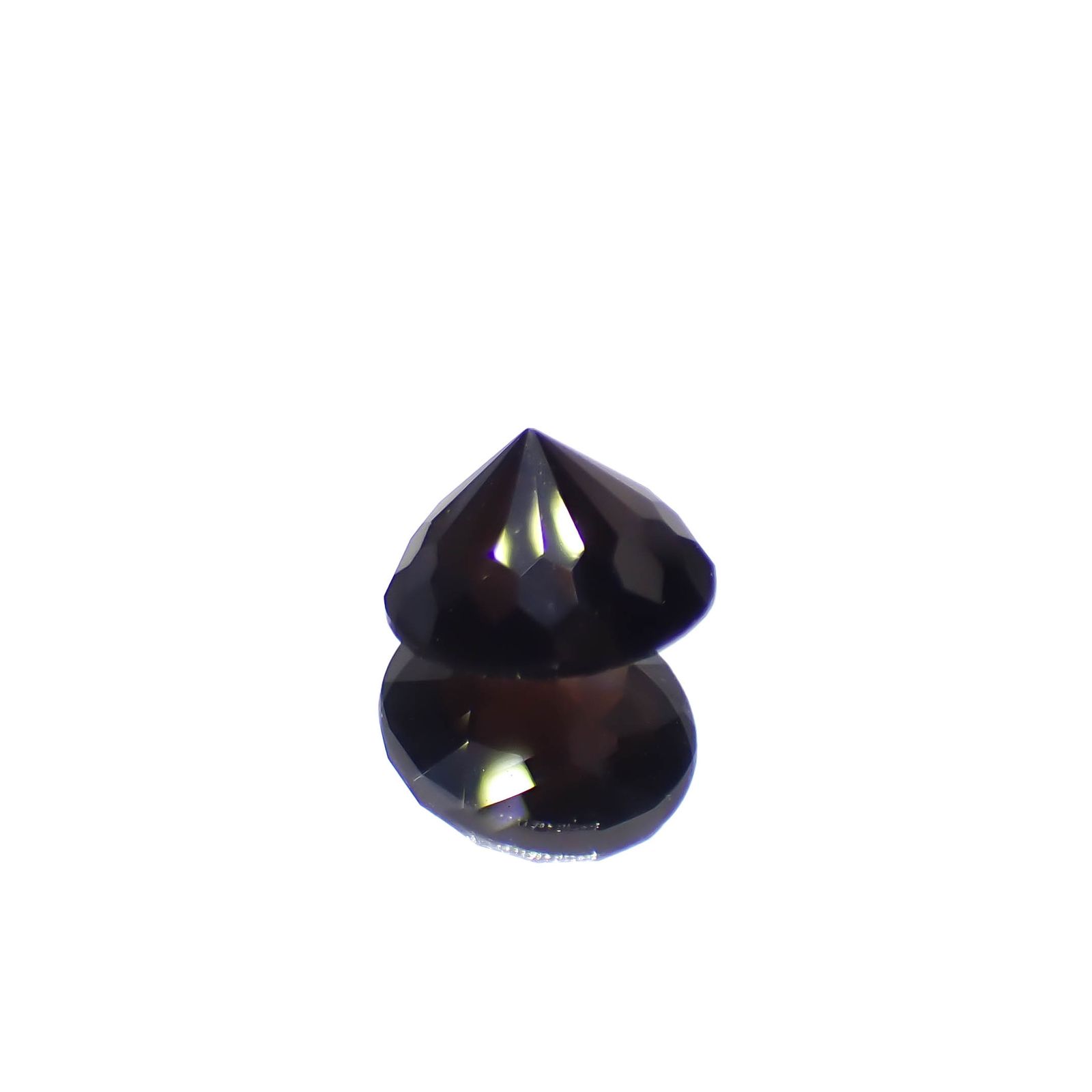 ◇カスタムカット◇モリオン チベット産 2.35ct[240427368]8.6x8.5mm前後