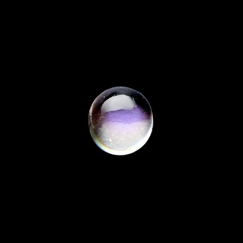 レインボームーンストーン(宝石名アンデシン)インド・タミルナードゥ州産 0.44ct 識別済[240828630]5.1x4.7mm前後