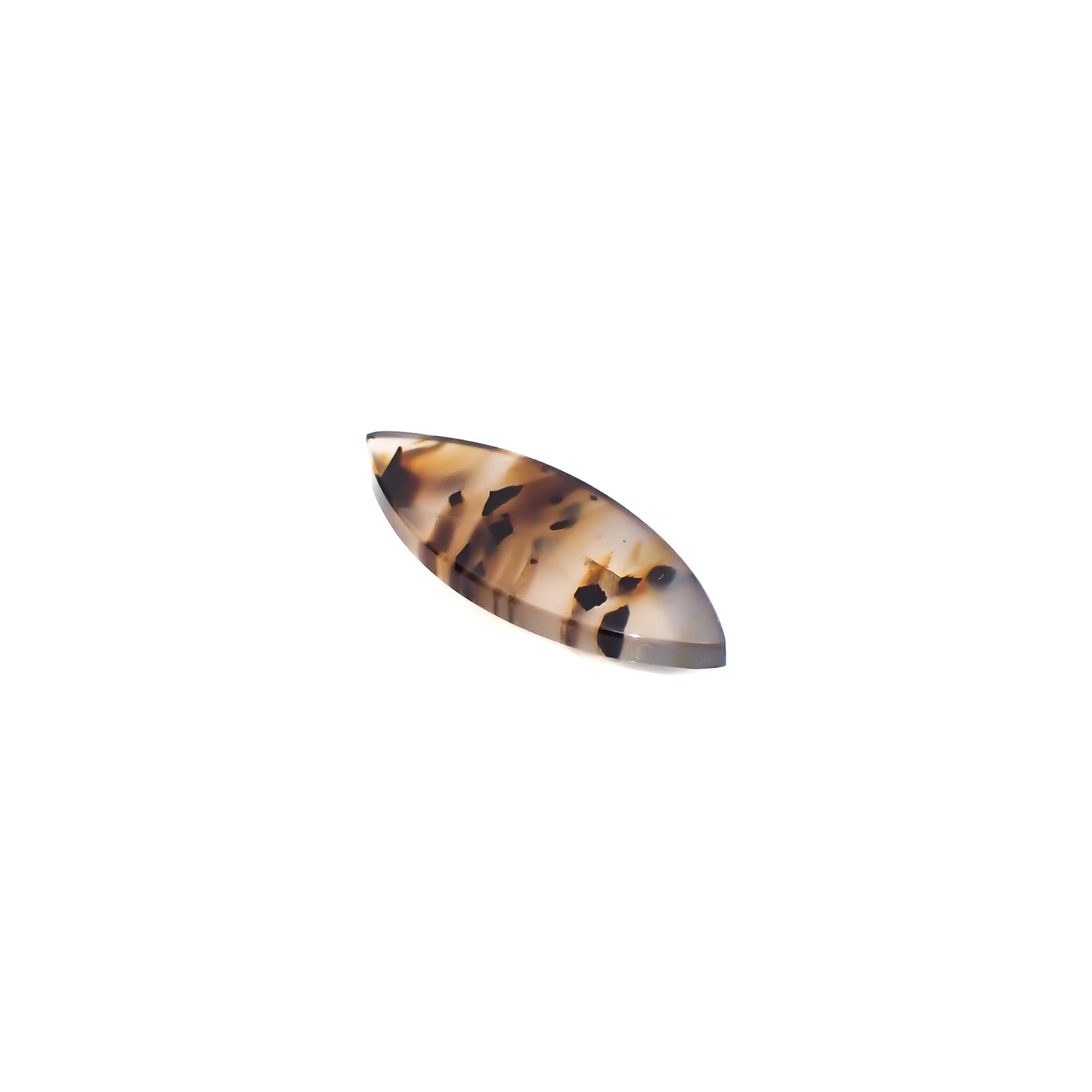 モンタナアゲート アメリカ・モンタナ州産 10.58ct[240427122]27.3x10.7mm前後