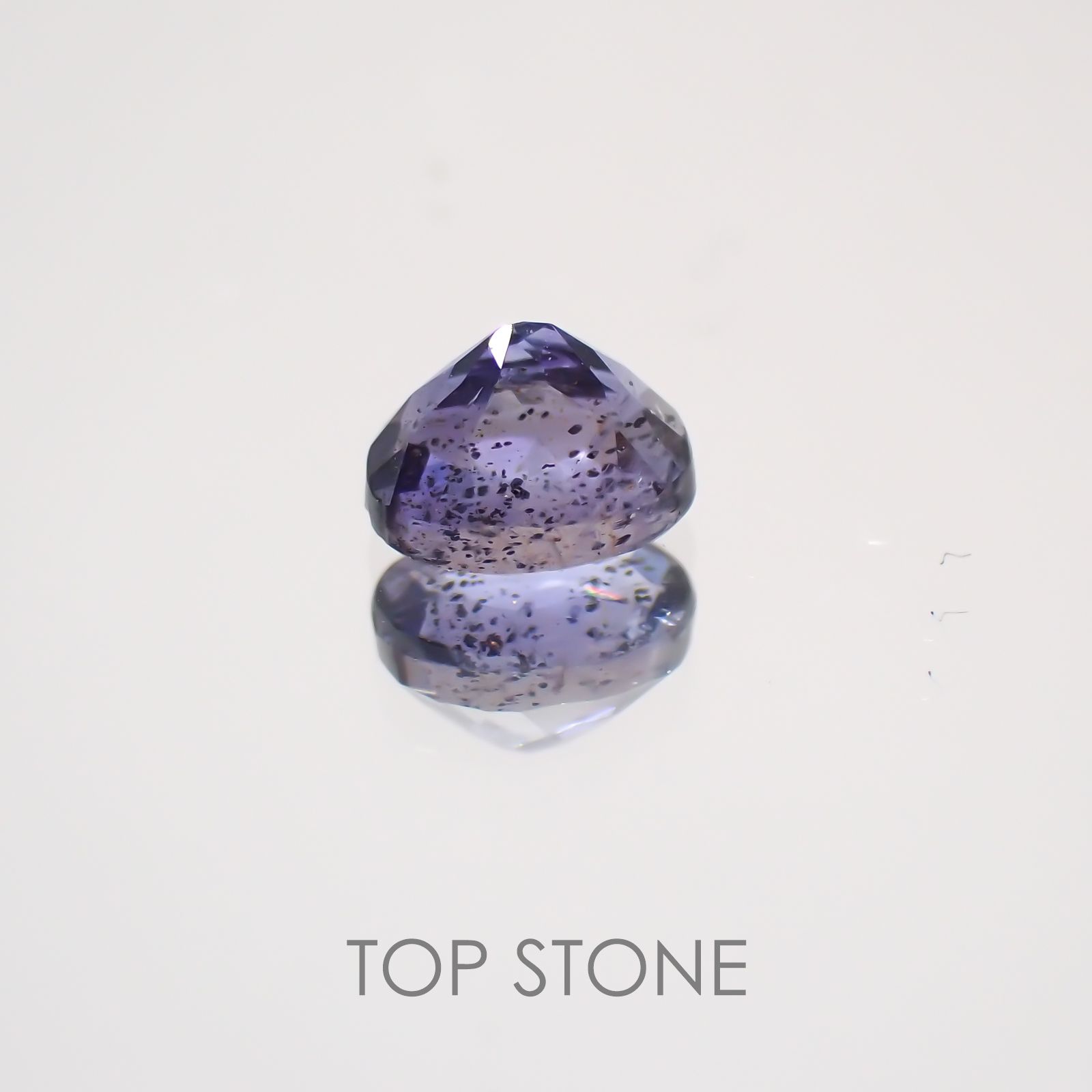 アイオライトサンストーン インド・ブラジル産 ルース 0.35ct[21018915]4.8×3.8mm前後