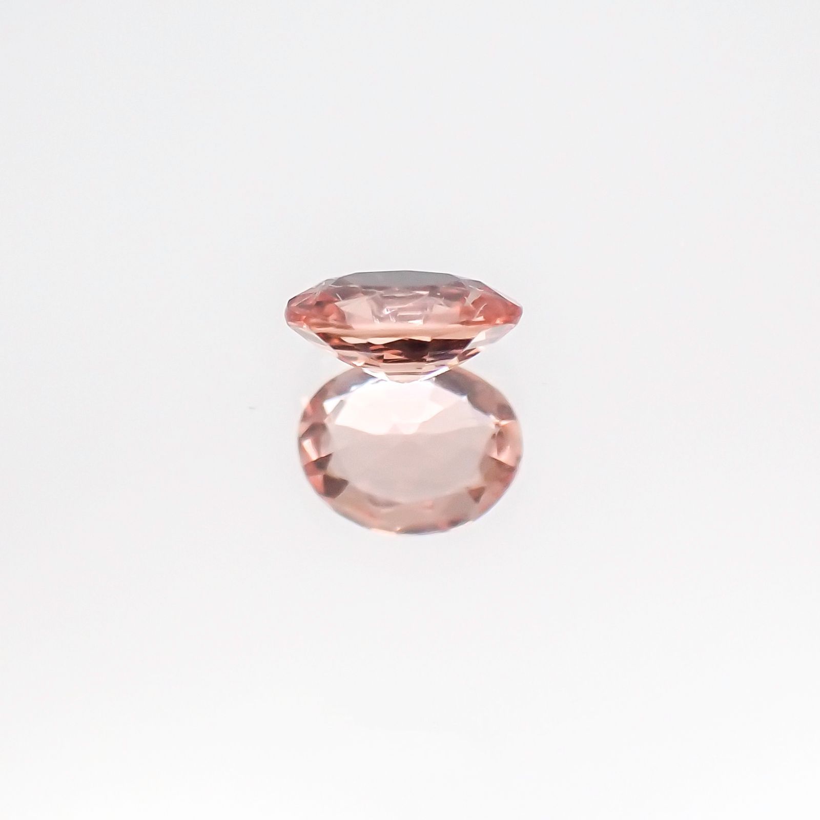 パパラチャサファイア スリランカ産 0.210ct CGL鑑付[20107263]4.1×3.3mm前後