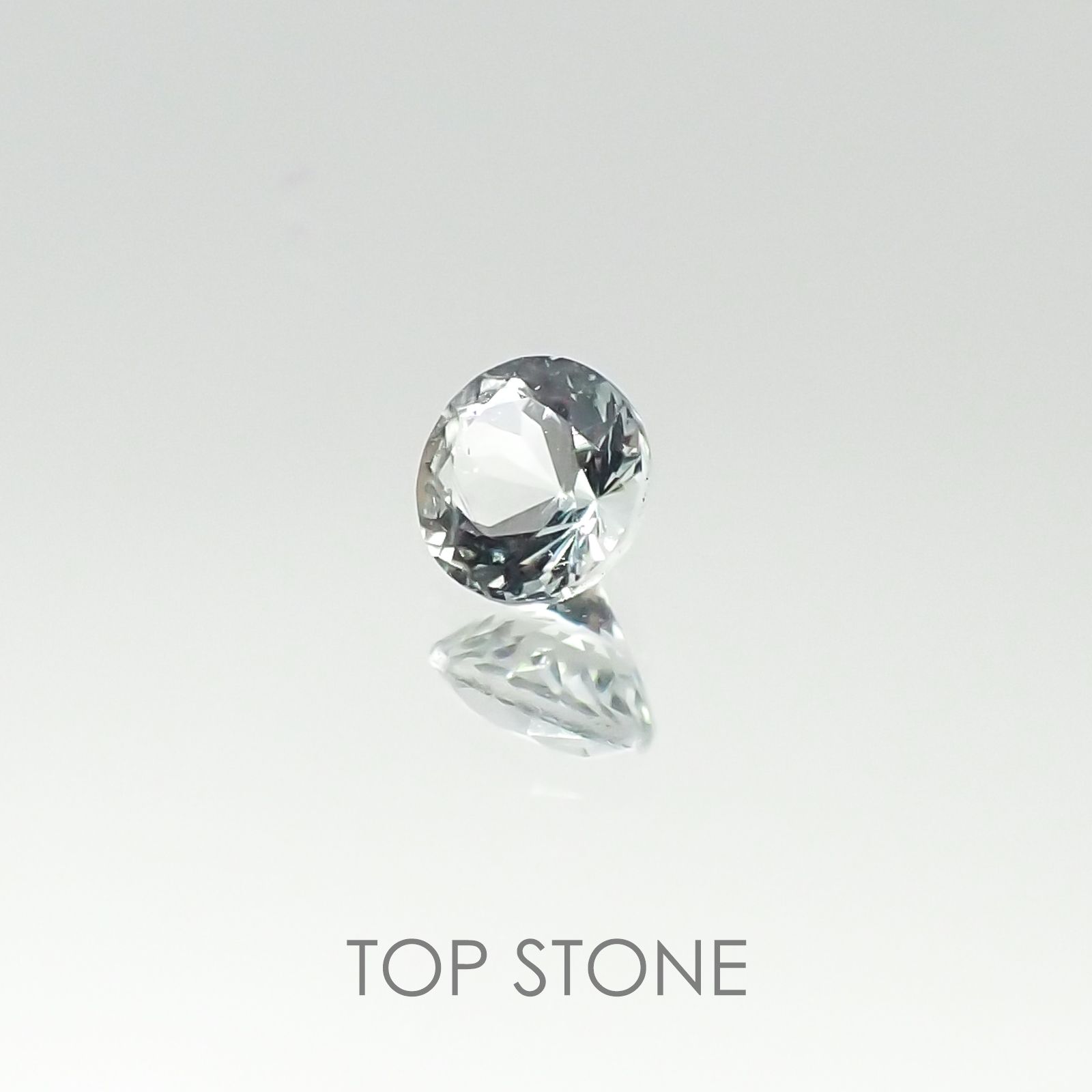 ジェレメジェバイト(宝石名エレメジェバイト) ナミビア産 0.180ct ソ付(彩珠)[20085009]3.4×3.4mm前後