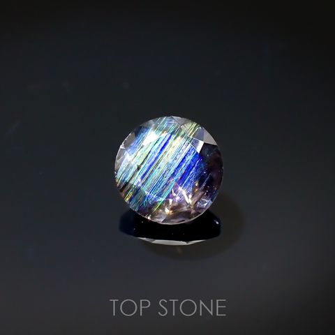 レインボースキャポライト ブラジル産 0.35ct[221018330]4.9x4.8mm前後