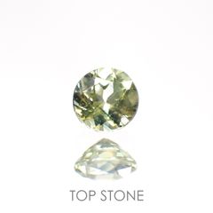 イエローサファイア(宝石名イエロー・サファイア) ケニア産 0.18ct 識別済[20118024]3.3×3.2mm前後